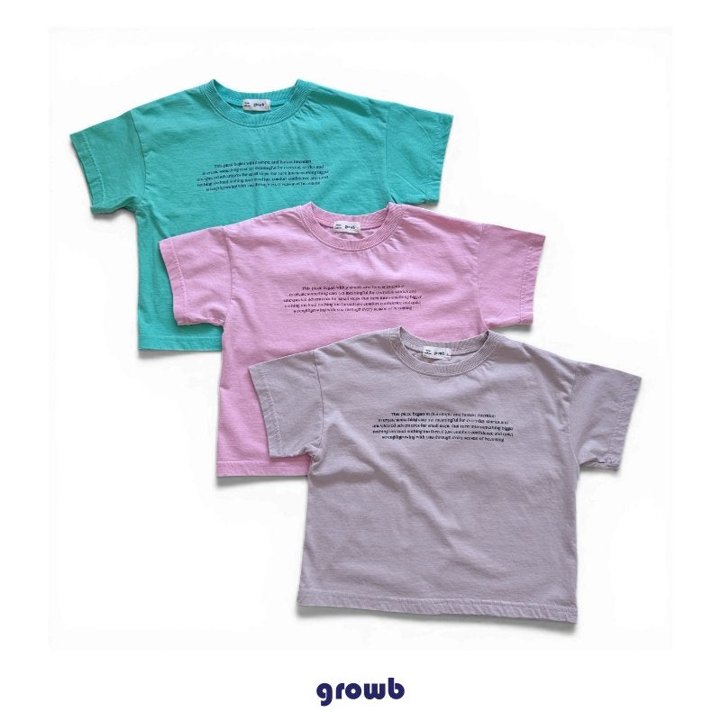 《予約》Font T-shirt / GROWB