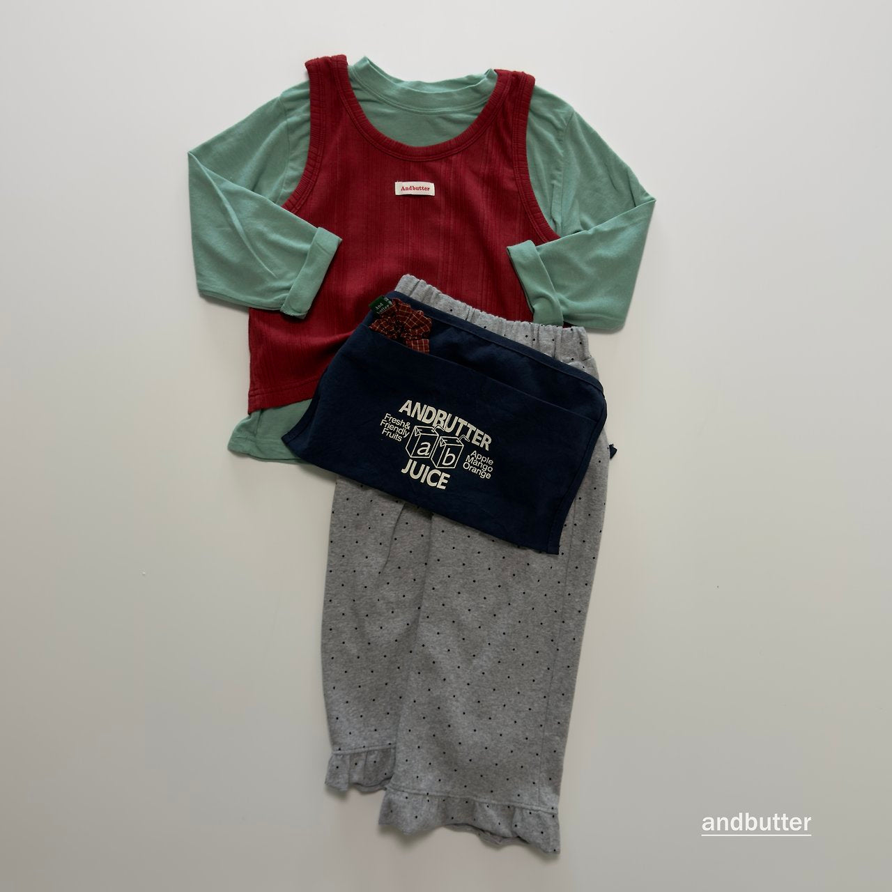《予約》Chouchou Frill Pants / ANDBUTTER