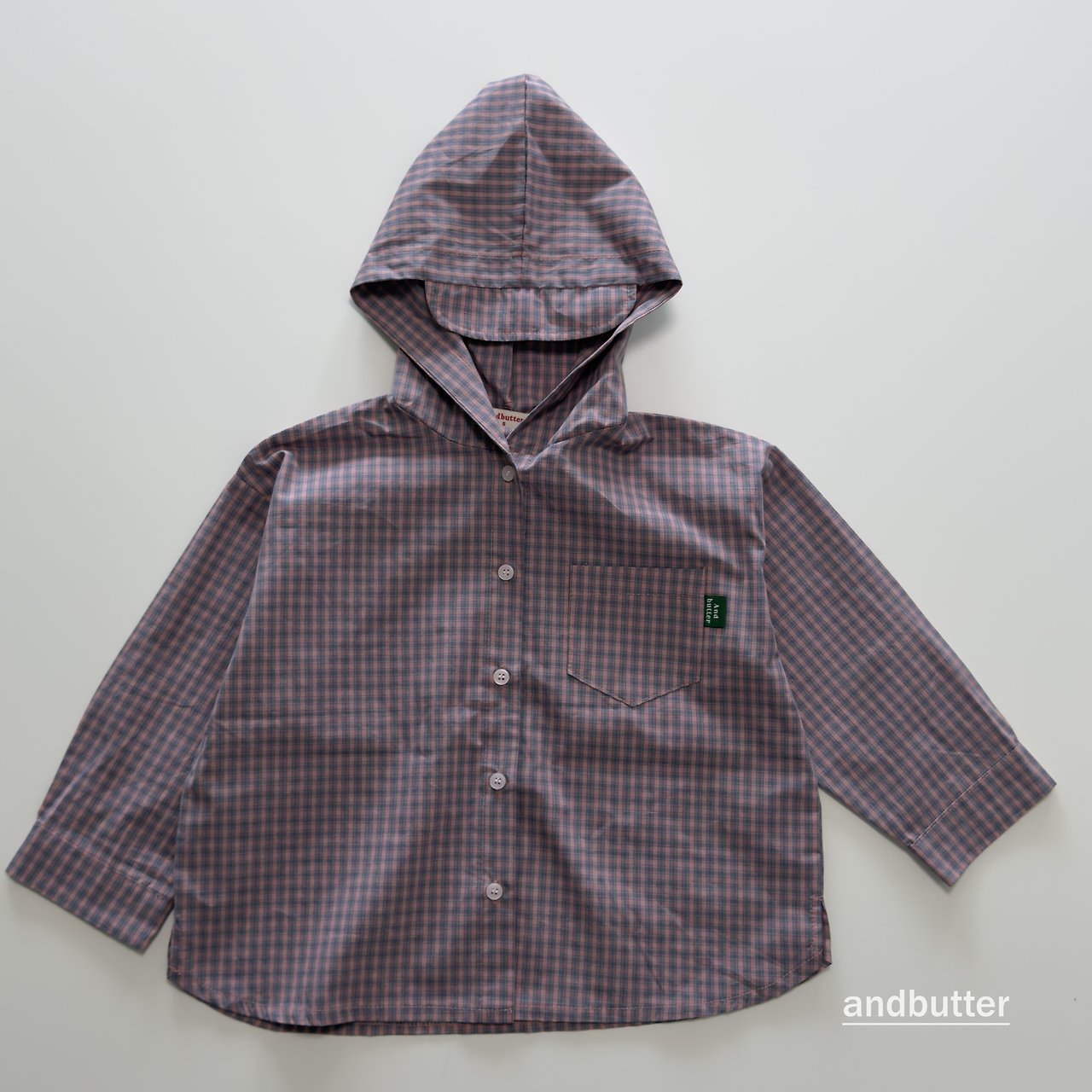 《予約》Cap Hood Shirt / ANDBUTTER