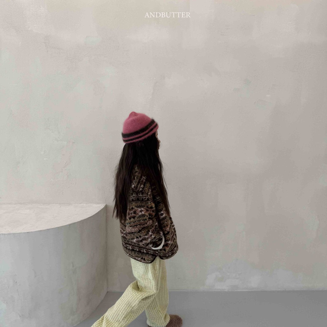 《予約》Nordic Line Jumper / andbutter