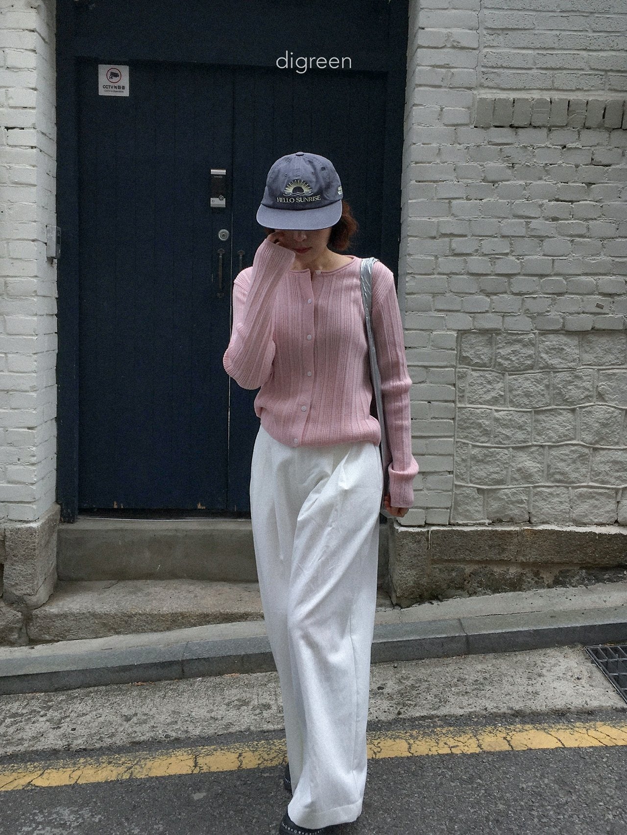 《予約》Wiggly Rib Cardigan / digreen (mom)