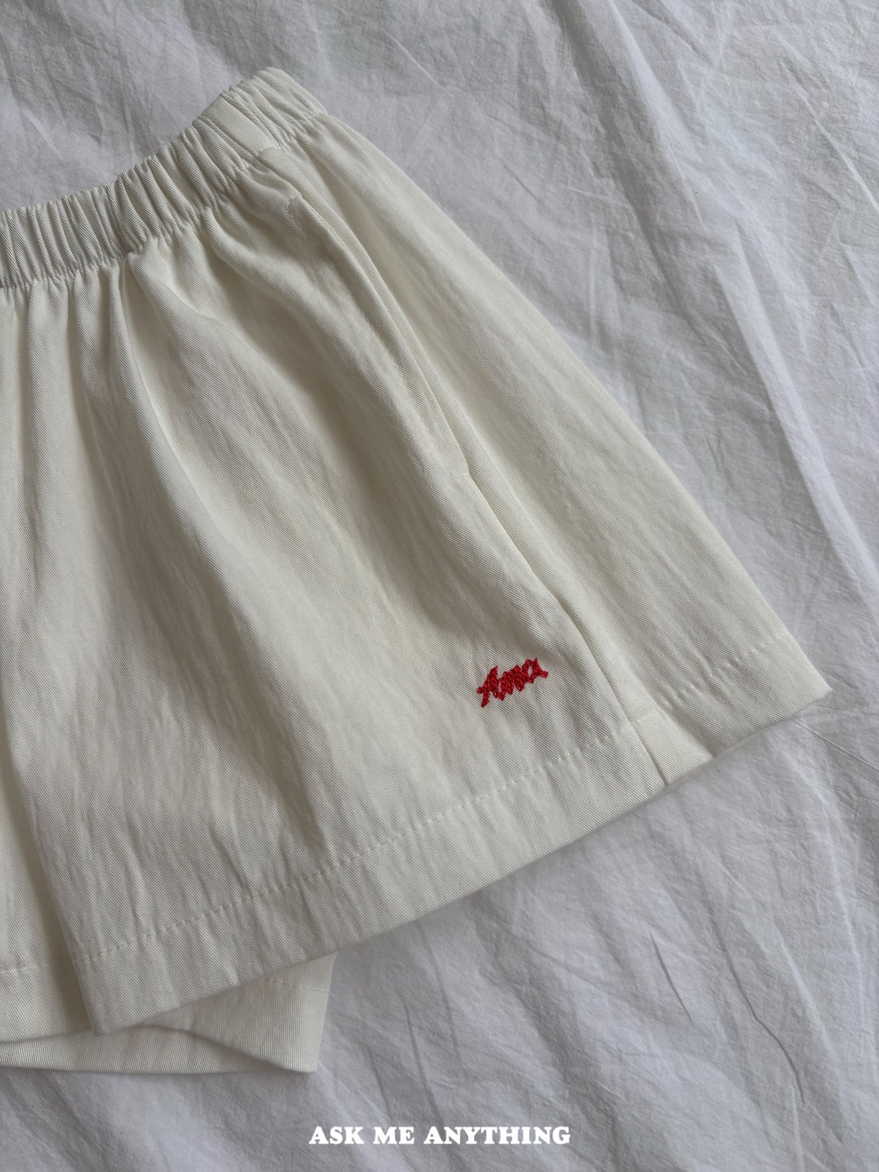 《予約》Chain-hem Pants / ASK ME ANYTHING