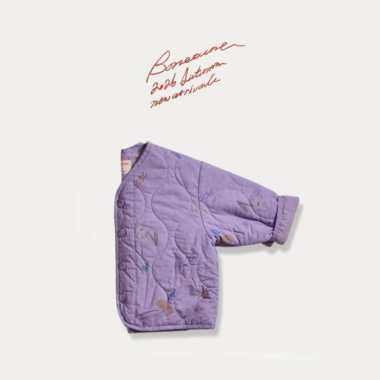 《予約》Flower Overlap Jacket / BONEOUNE