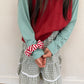《予約》Tommy Stripe Scrunchie / ANDBUTTER