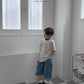 《予約》Mention Stripe Tee / O.wen