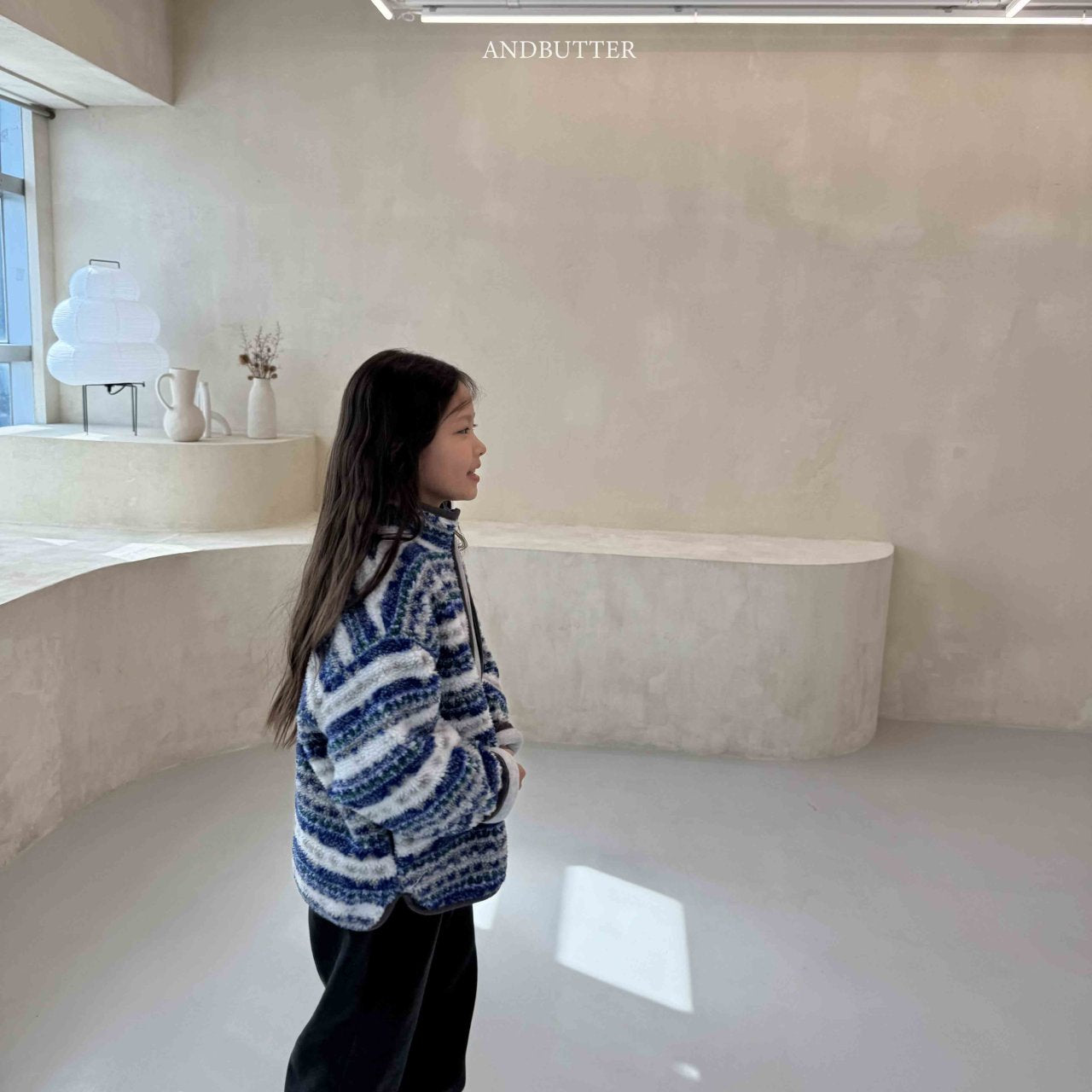 《予約》Nordic Line Jumper / andbutter