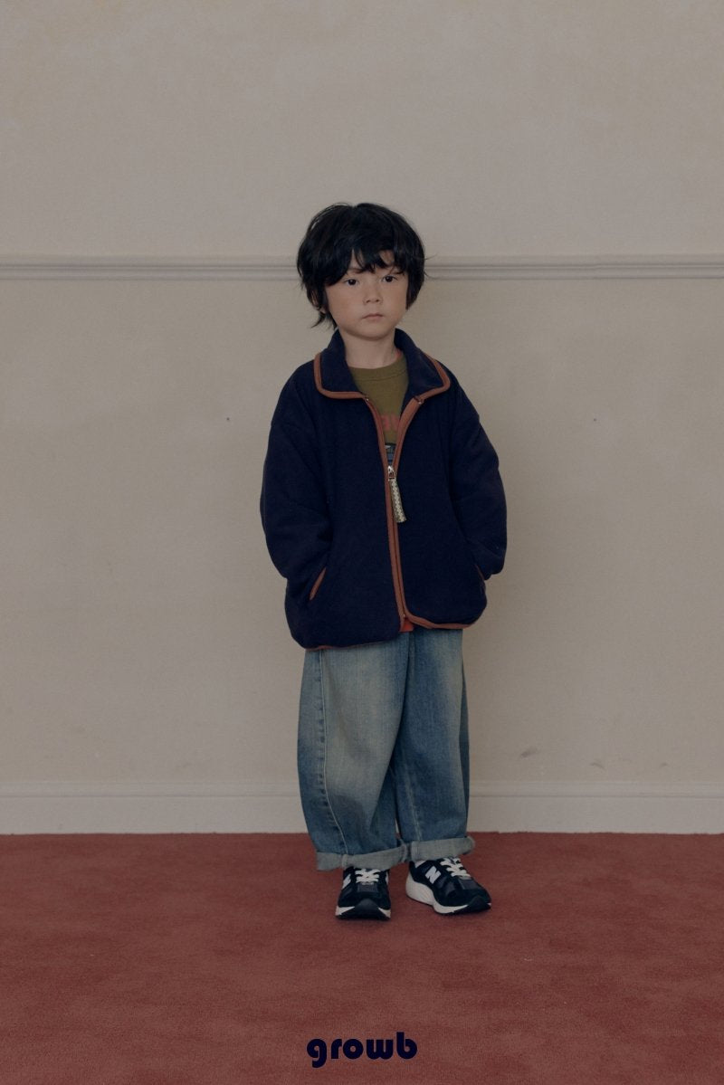 《予約》Curve Denim Pants / GROWB