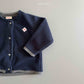 《予約》Fleece Mix Cardigan / andbutter