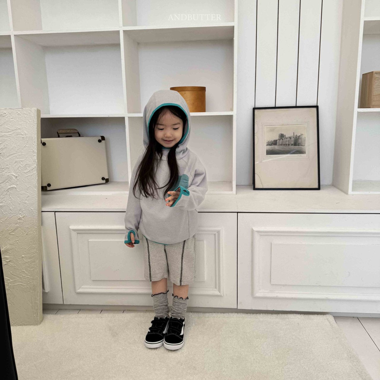 《予約》Runner Waffle Hoodie / andbutter