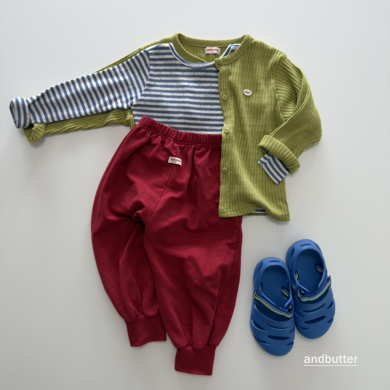 《予約》Tommy Point T-Shirt / ANDBUTTER