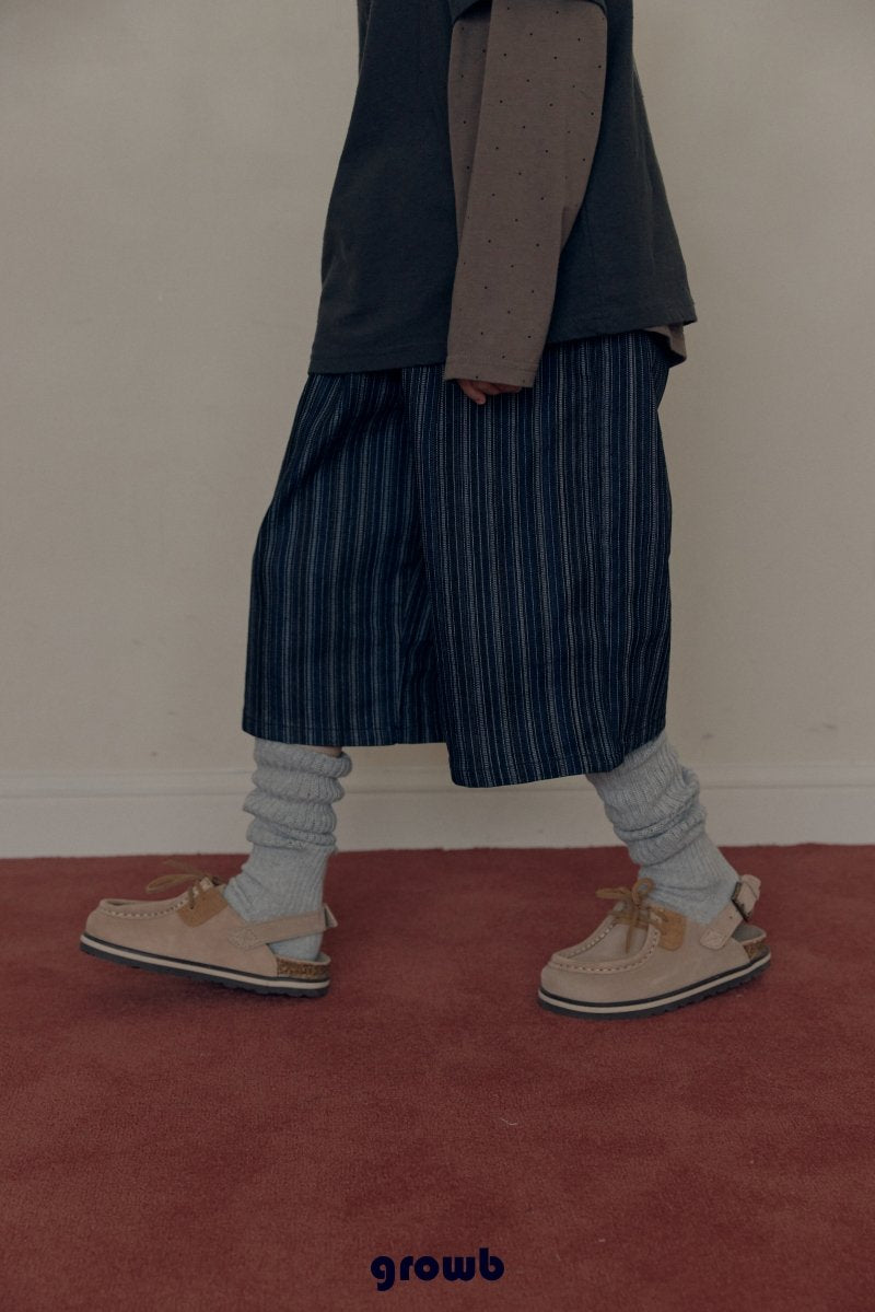 《予約》Falling Bermuda Pants / GROWB