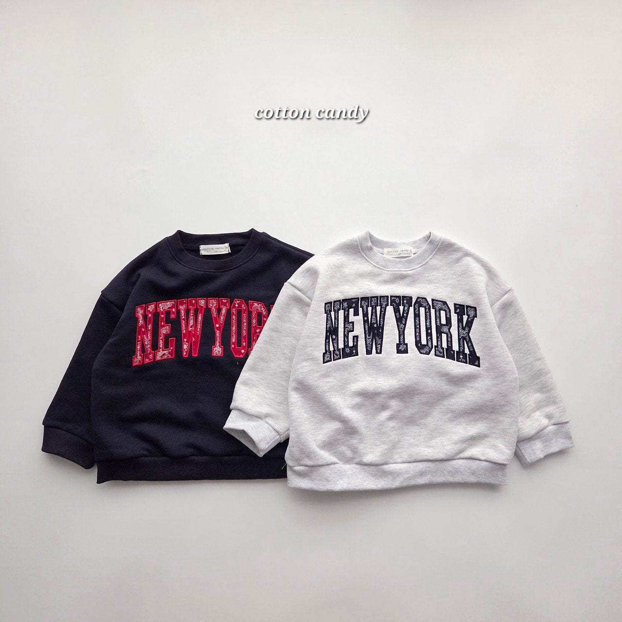 《予約》New York Sweatshirt / cotton candy
