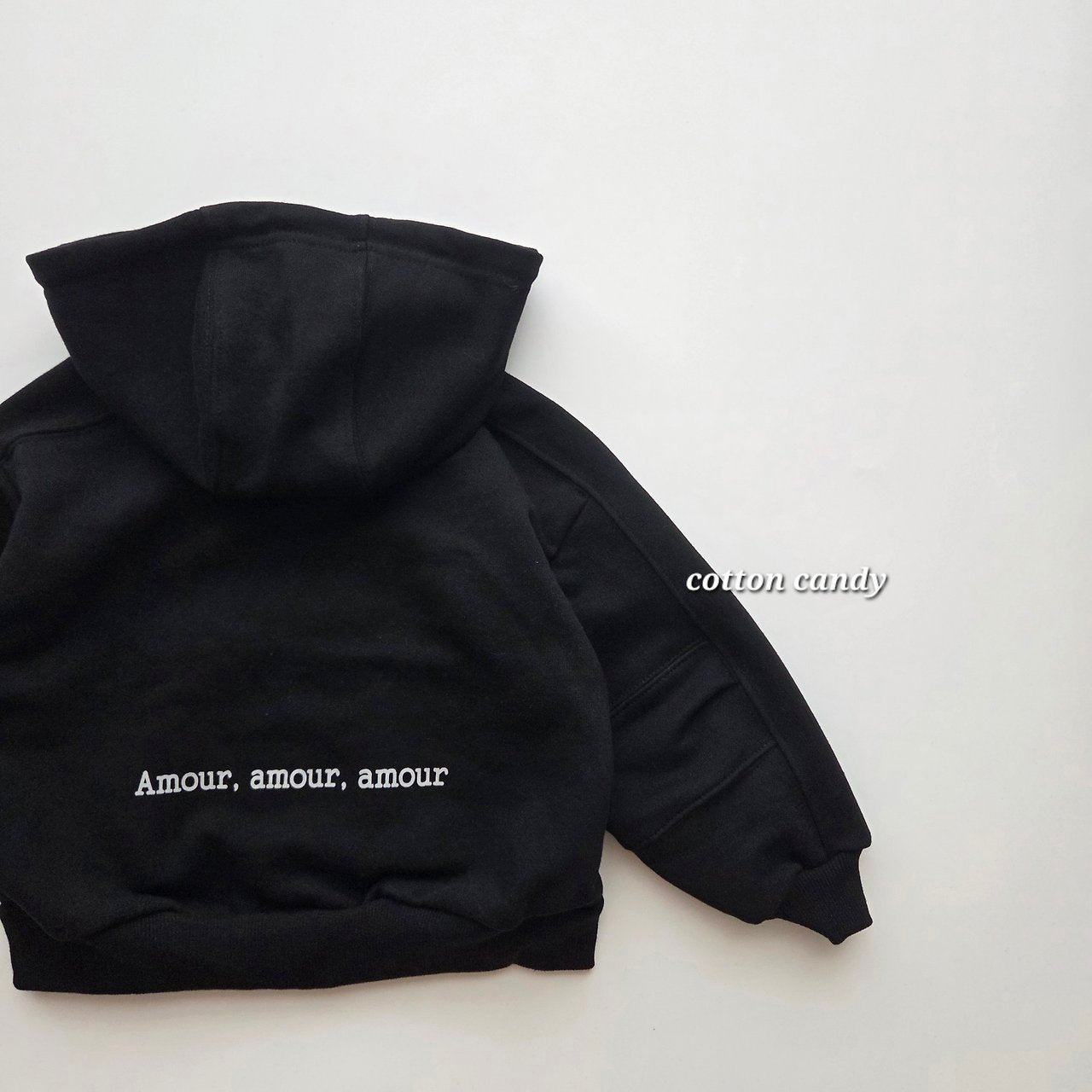 《予約》Amour Hood Zip-Up / cotton candy