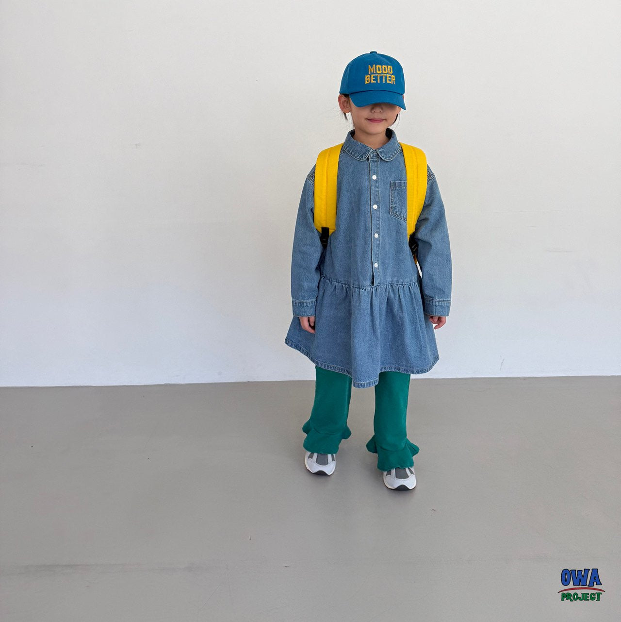 《予約》Blue Shirring Ops / OWA PROJECT