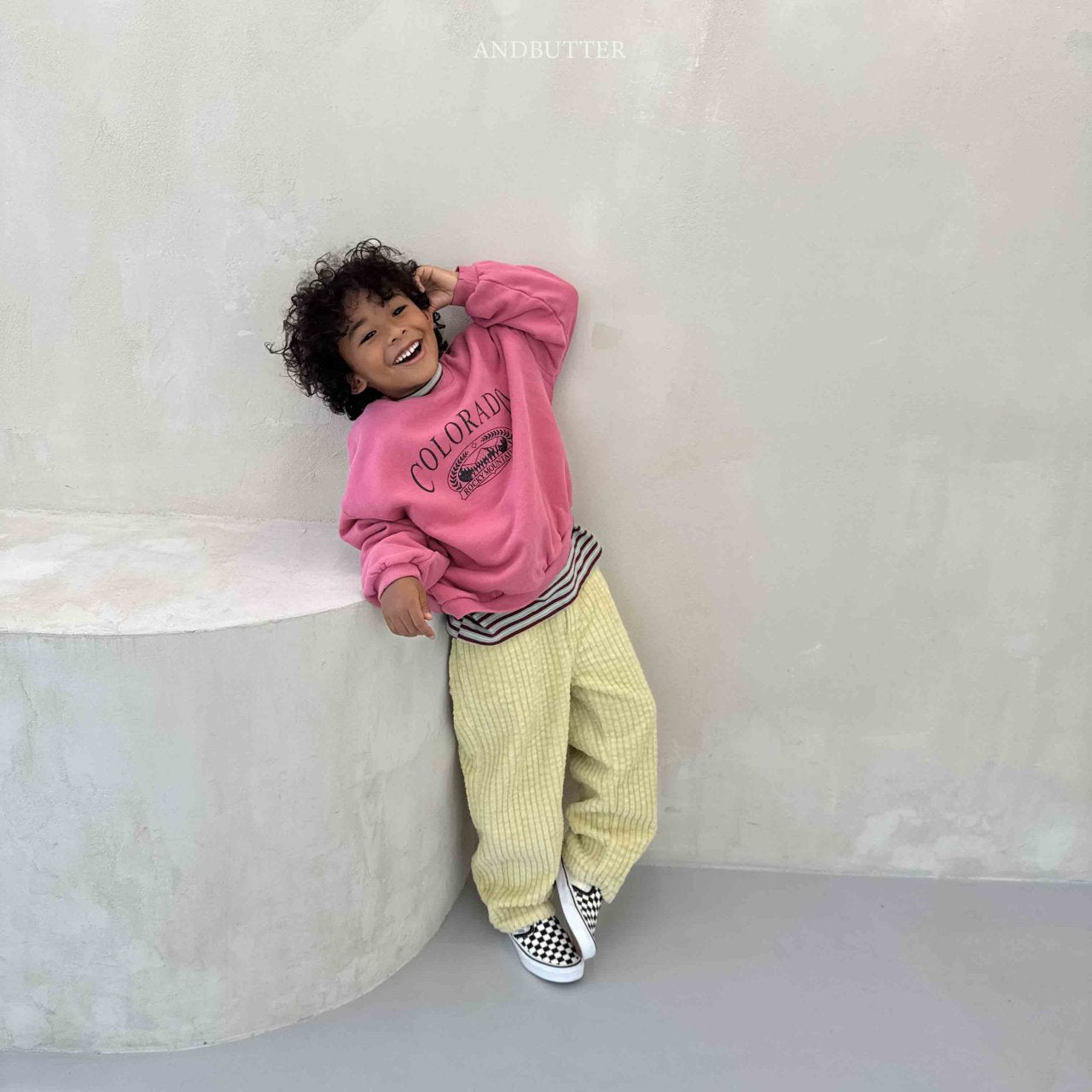 《予約》Puffy Corduroy Pants / andbutter