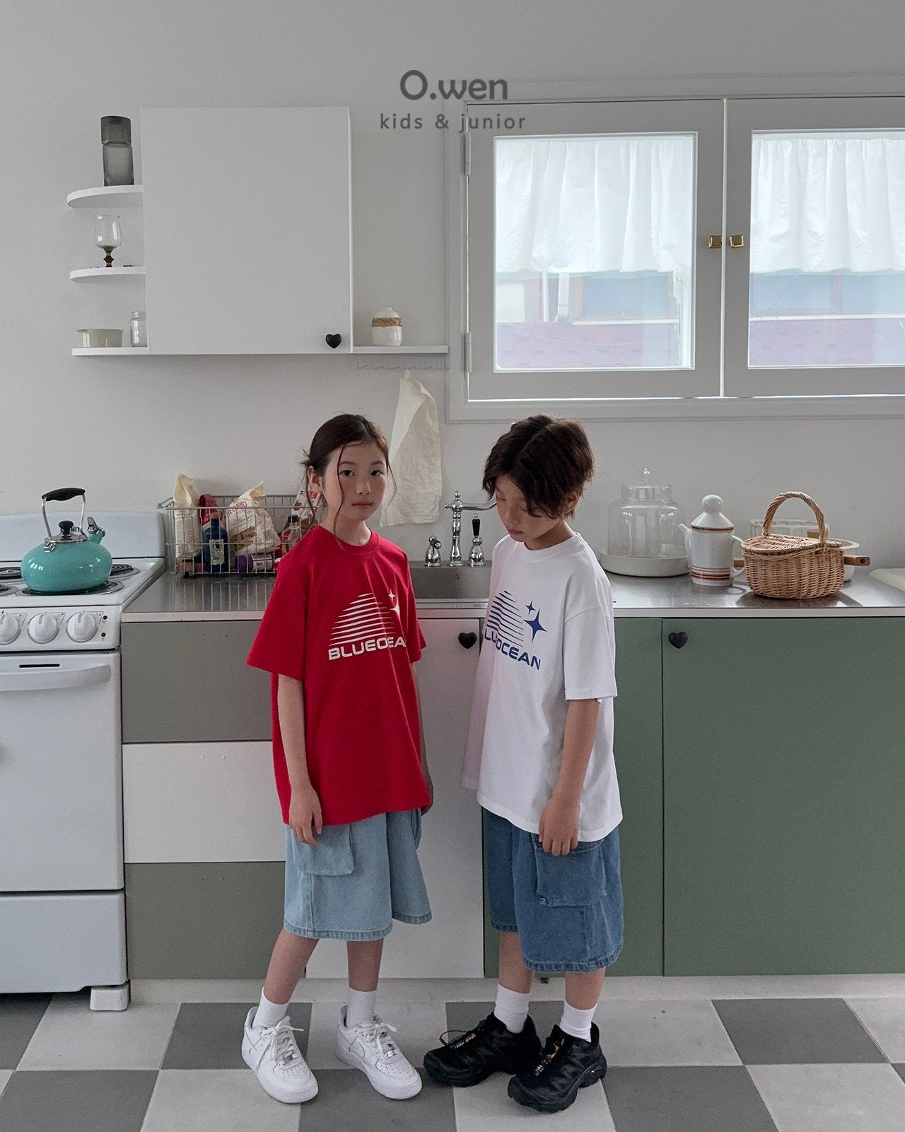 《予約》Blue Ocean Tee / O.wen (adultまで)