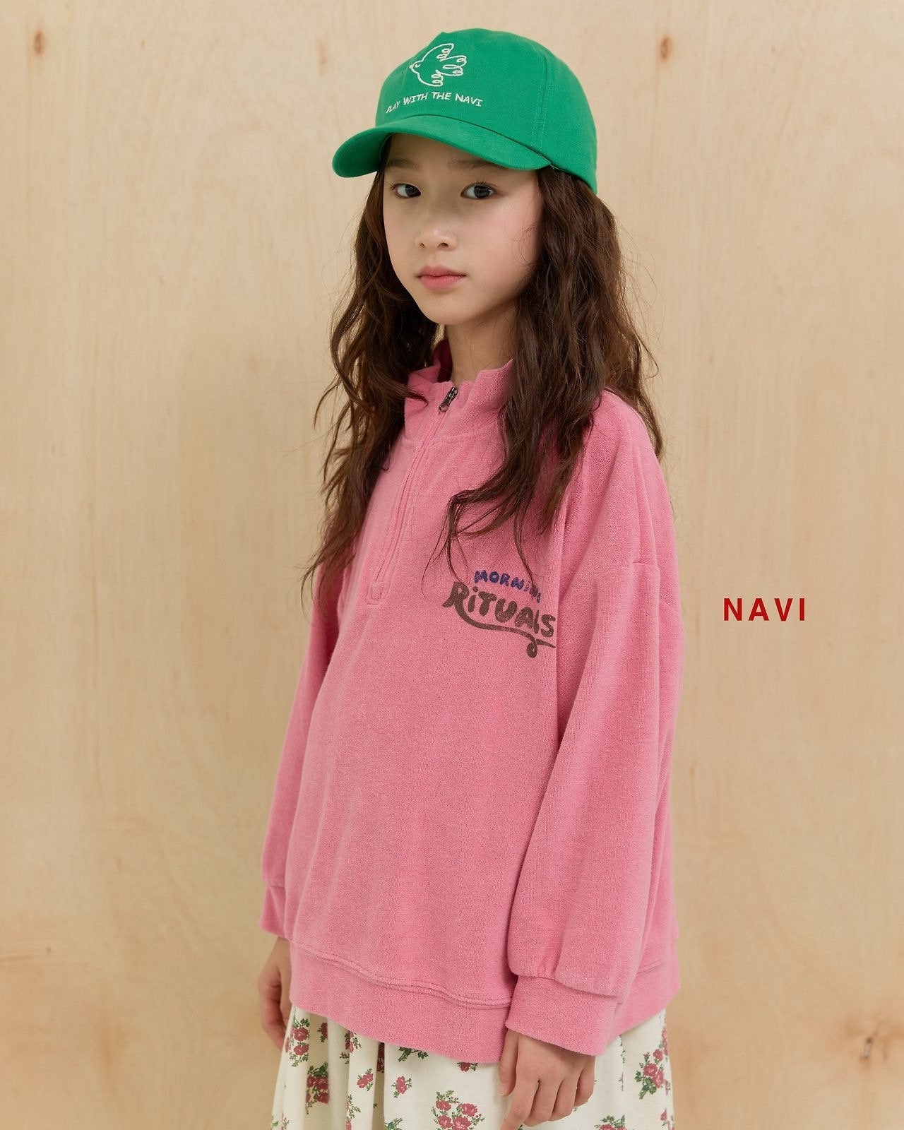 《予約》Morning Half-Zip / navi.