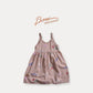 《予約》Clay Flower Ribbon Dress / Boneoune