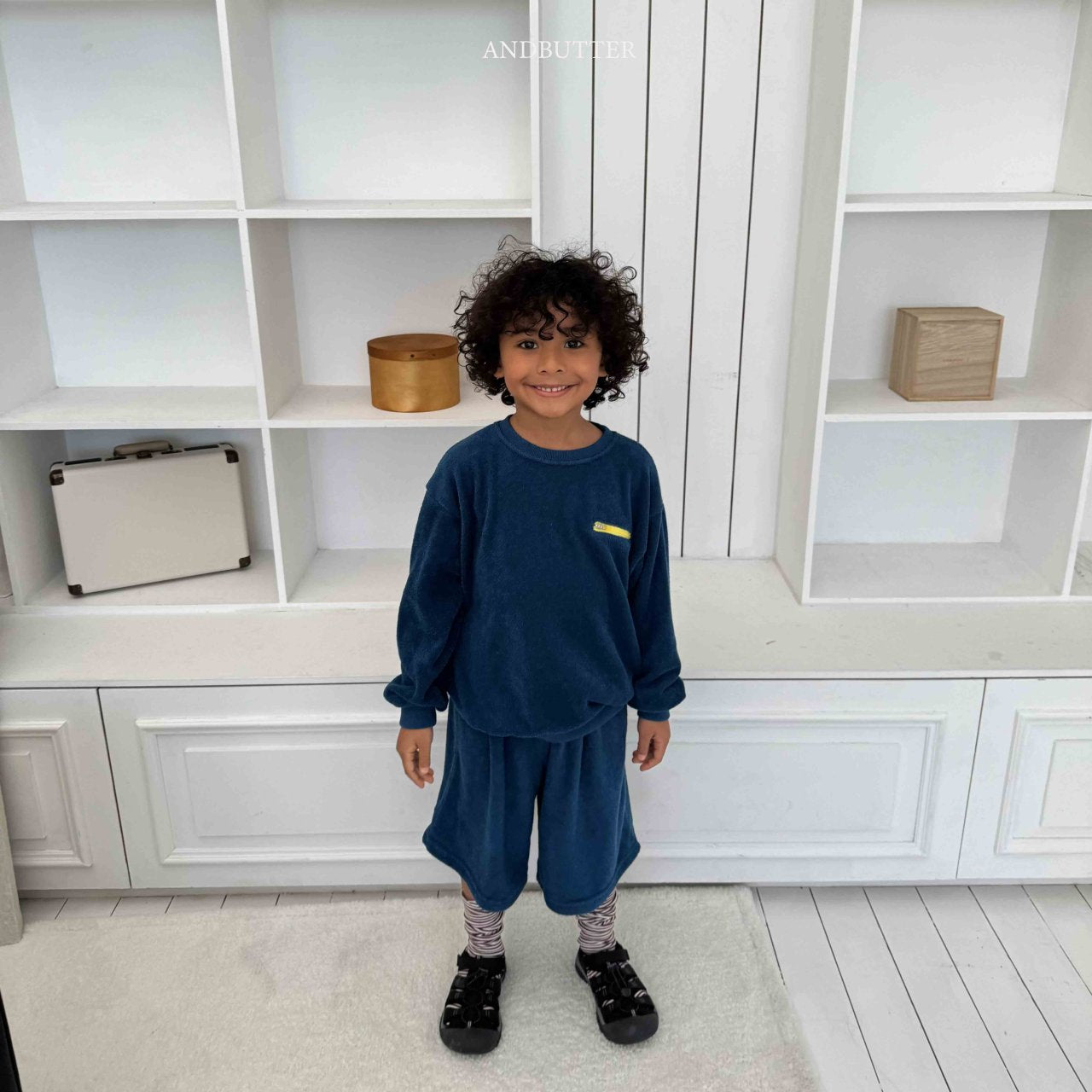 《予約》Soft Terry Bermuda / andbutter