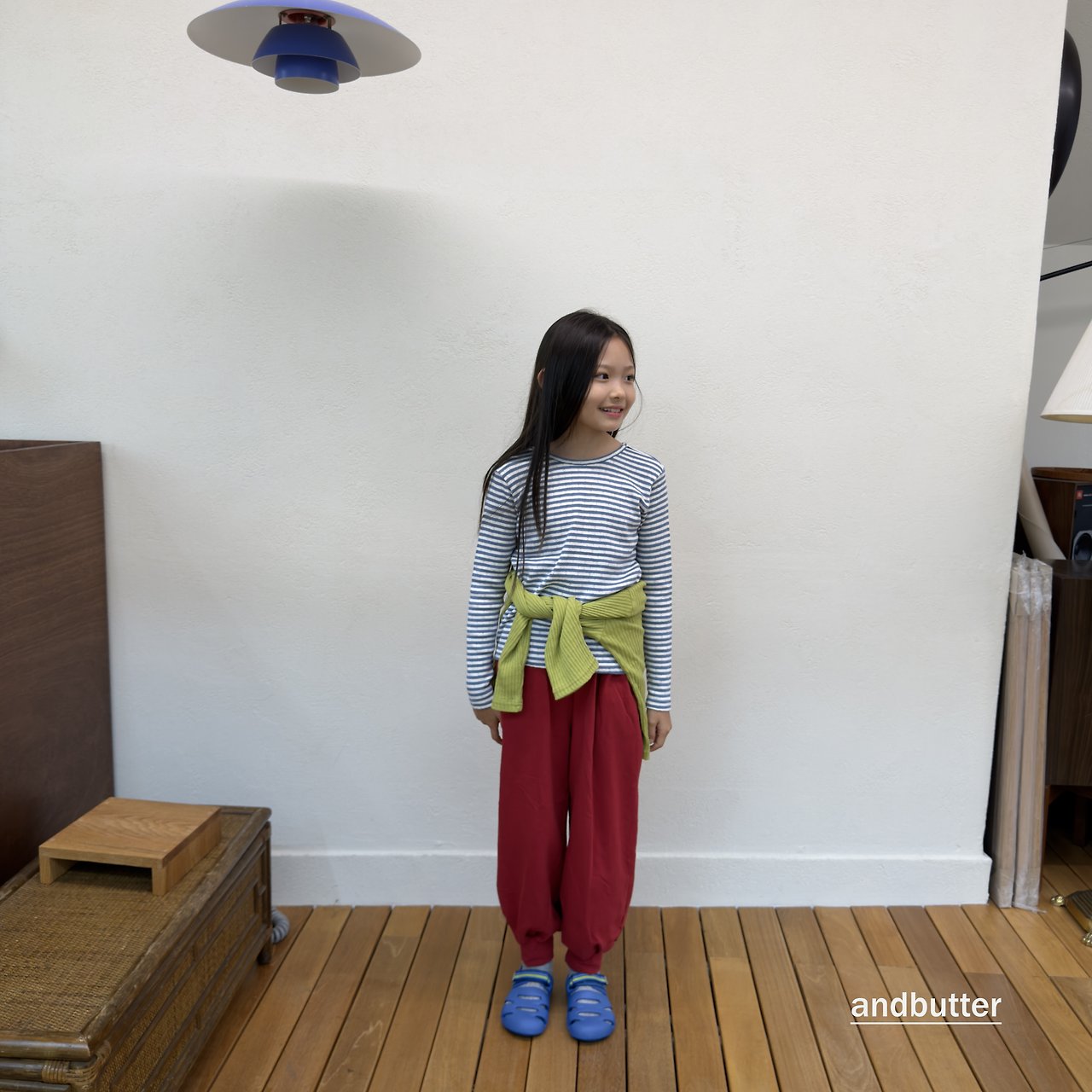 《予約》Rib Jogger Pants / ANDBUTTER
