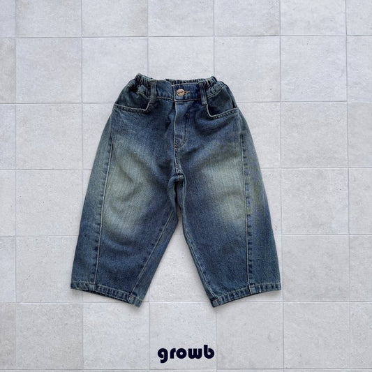 《予約》Curve Denim Pants / GROWB