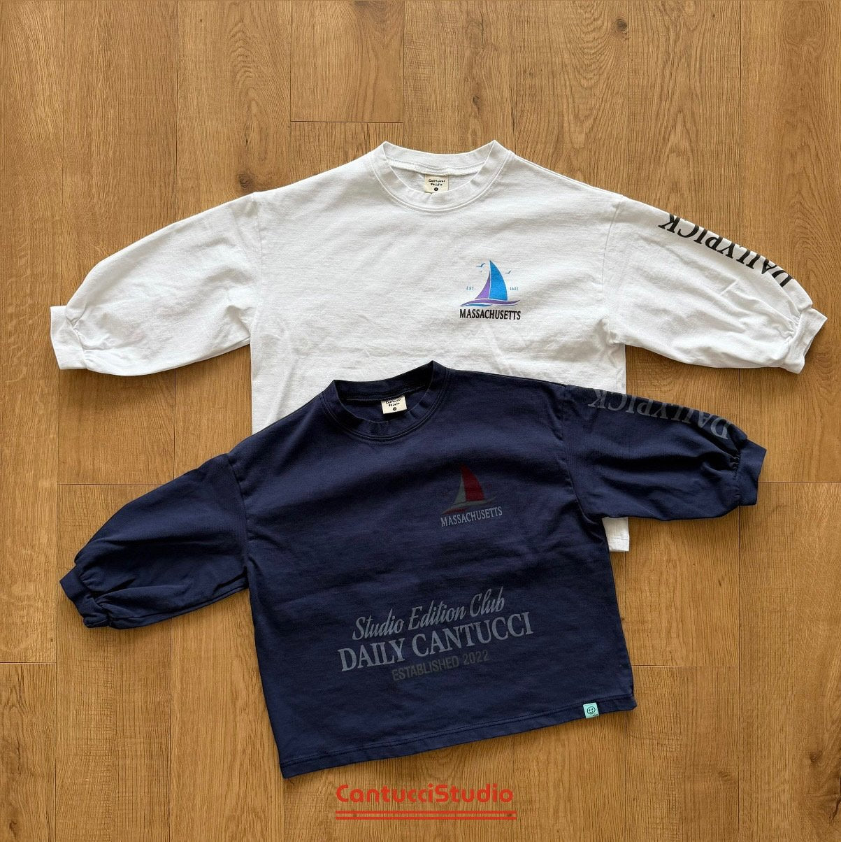 《予約》Yacht Tee / Cantuccistudio（adultサイズまで）