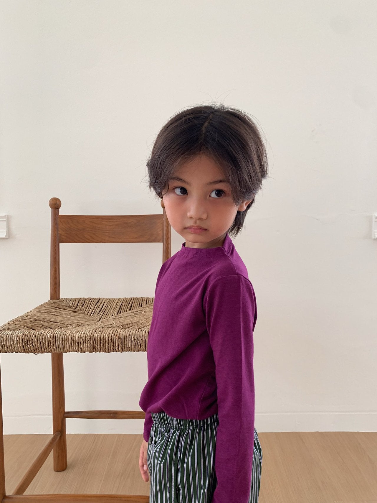 《予約》Eggplant Tee / Cantuccistudio