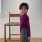 《予約》Eggplant Tee / Cantuccistudio
