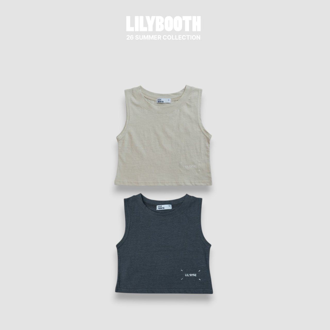 《予約》Plain Tank Top / LILY BOOTH