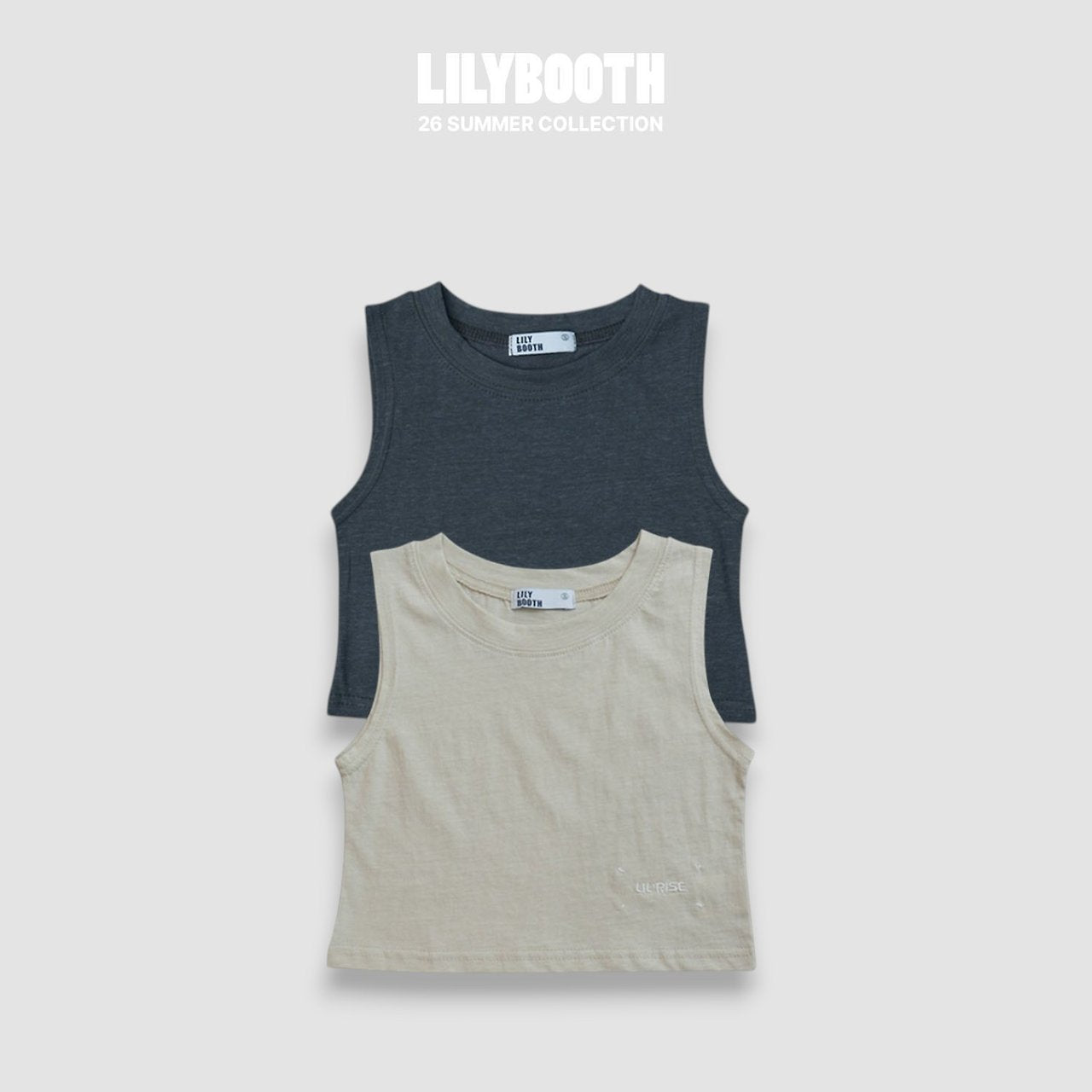 《予約》Plain Tank Top / LILY BOOTH