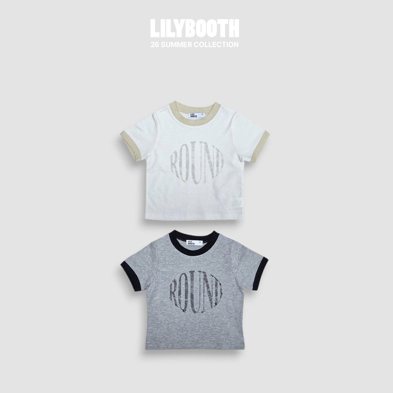 《予約》Round Tee / LILY BOOTH