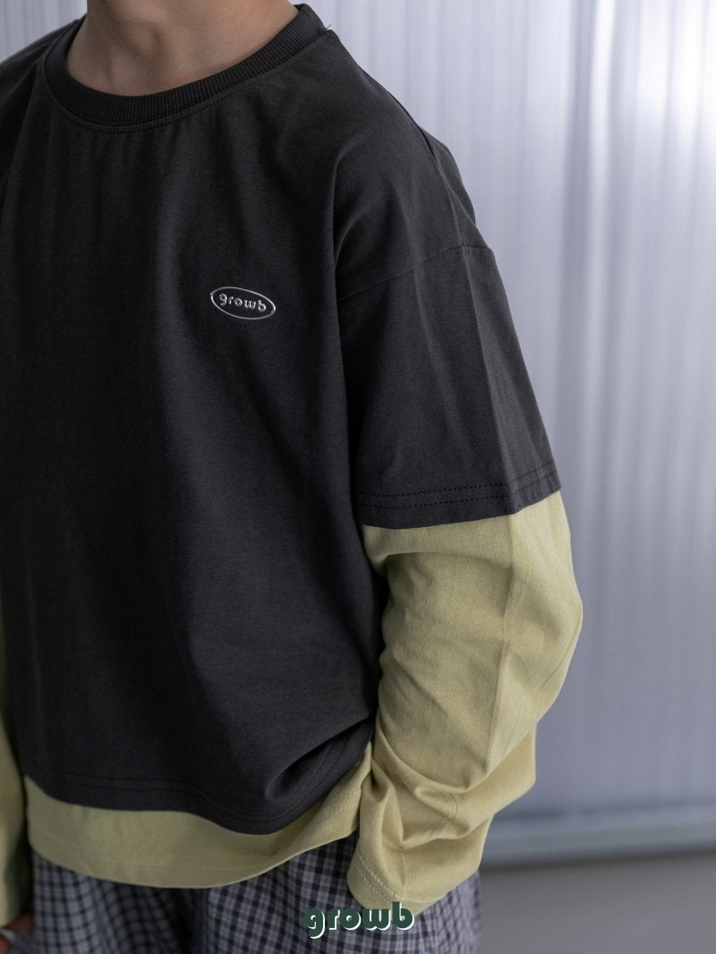 《予約》Double T-shirt  / Growb