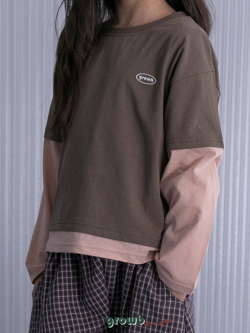 《予約》Double T-shirt  / Growb