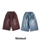 《予約》Ribbed Sand Denim / MINIMAL