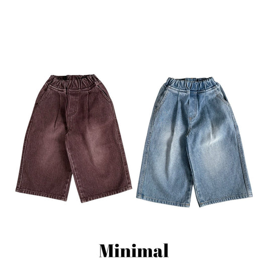 《予約》Ribbed Sand Denim / MINIMAL