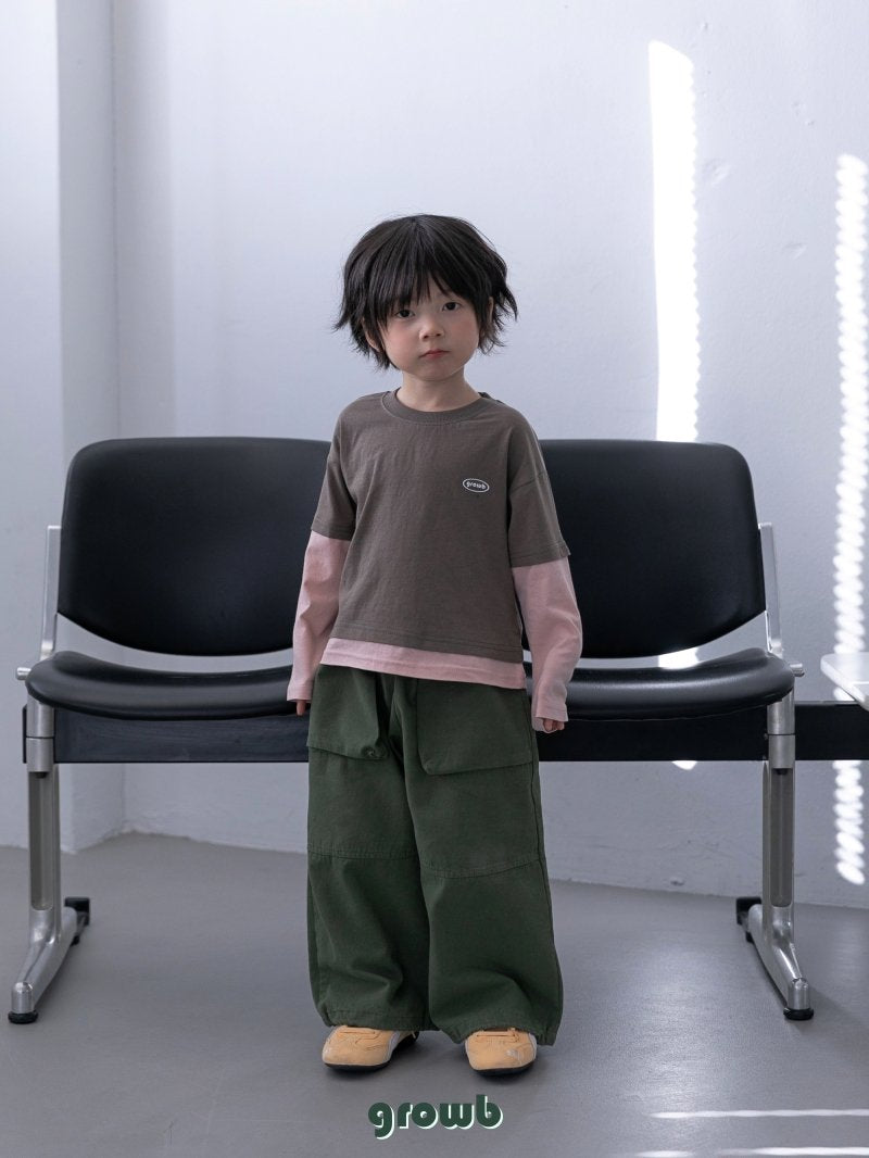 《予約》Double T-shirt  / Growb