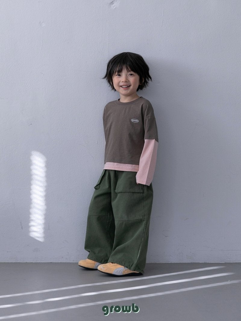 《予約》Double T-shirt  / Growb