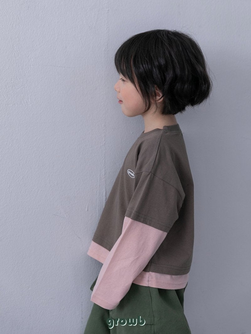 《予約》Double T-shirt  / Growb