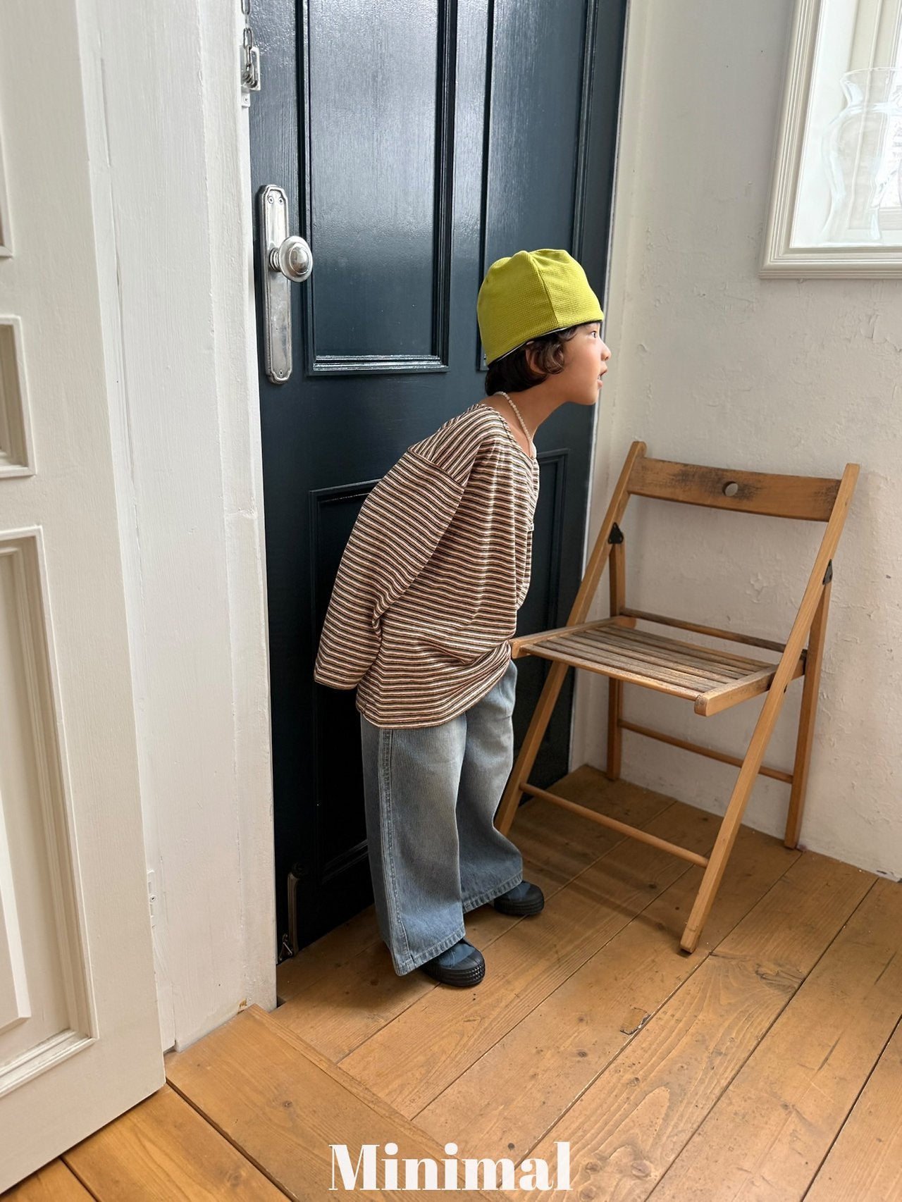 《予約》Ribbed Sand Denim / MINIMAL
