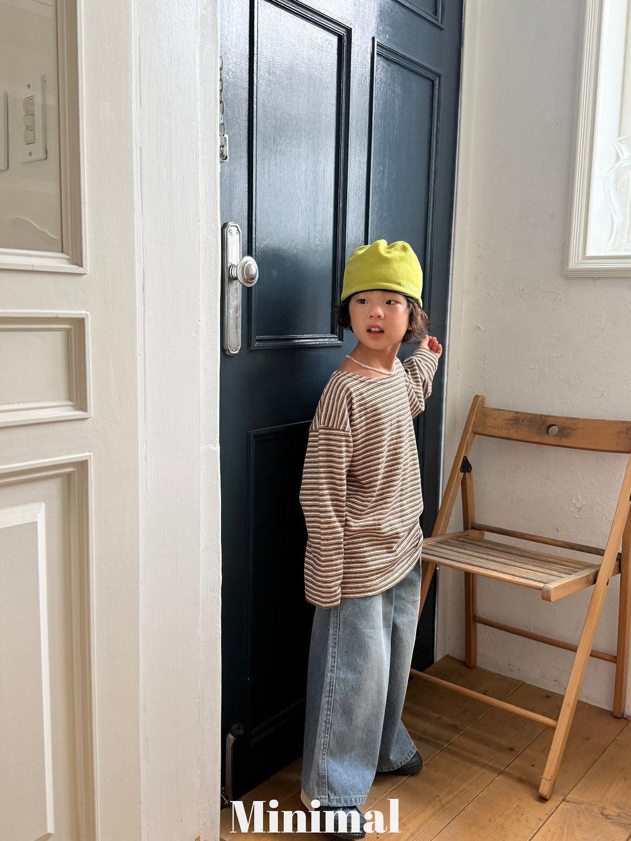 《予約》Ribbed Sand Denim / MINIMAL