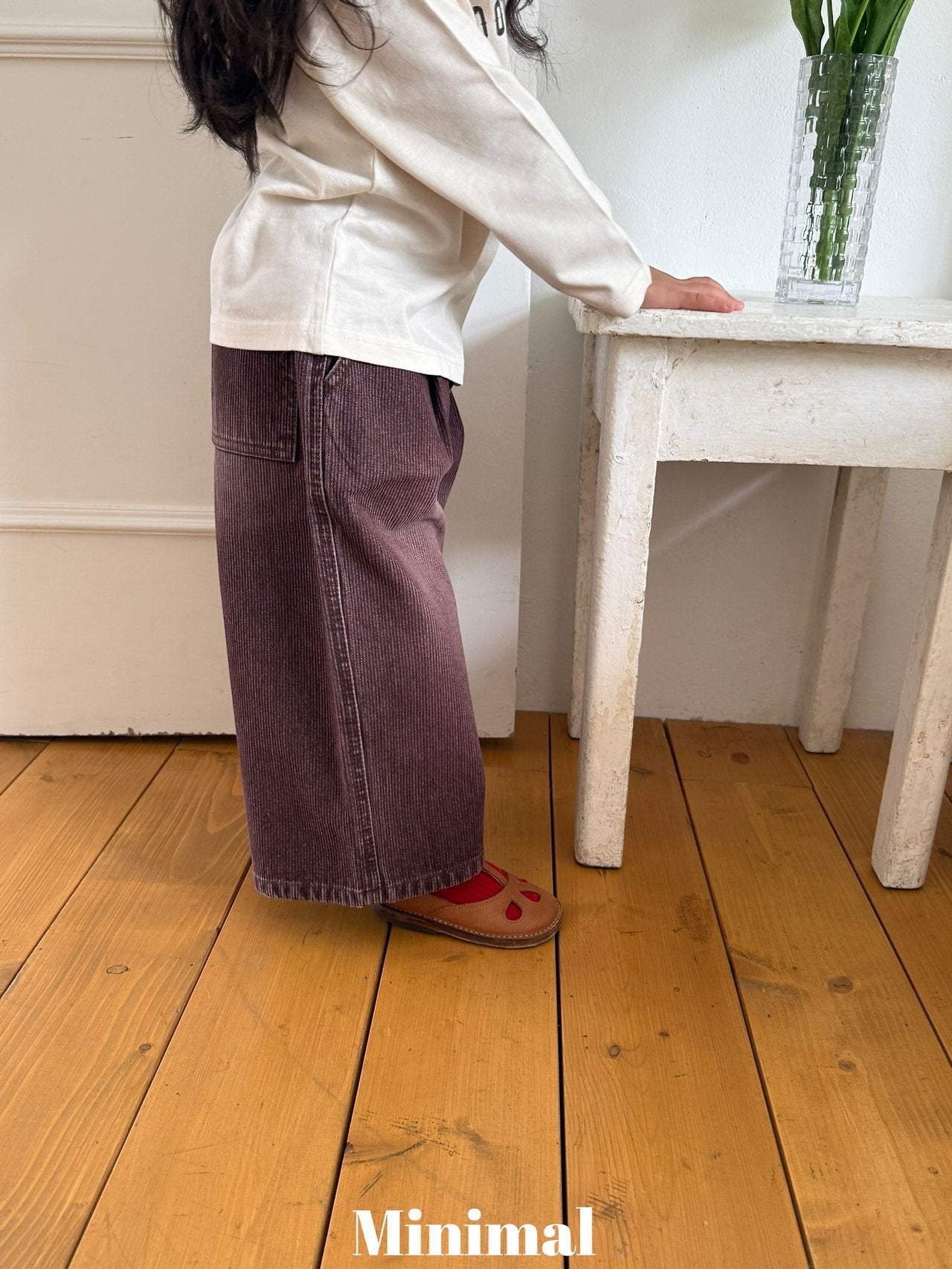 《予約》Ribbed Sand Denim / MINIMAL