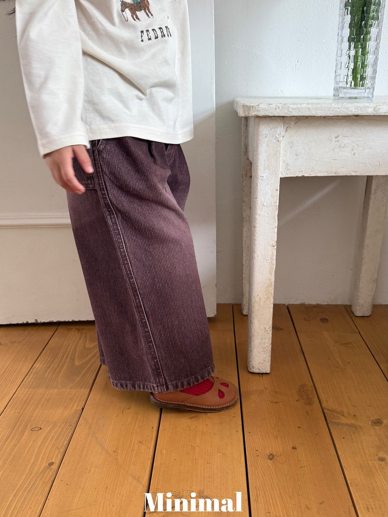 《予約》Ribbed Sand Denim / MINIMAL