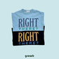 《即納》Right T-shirt