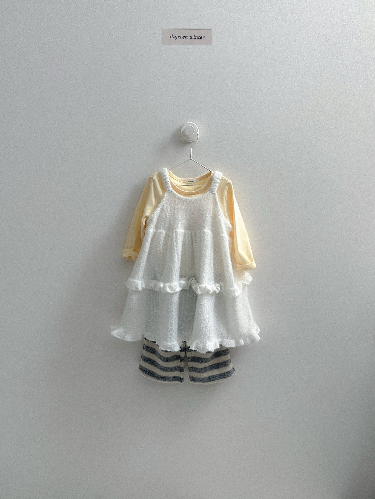 《予約》Riffle Dress / digreen