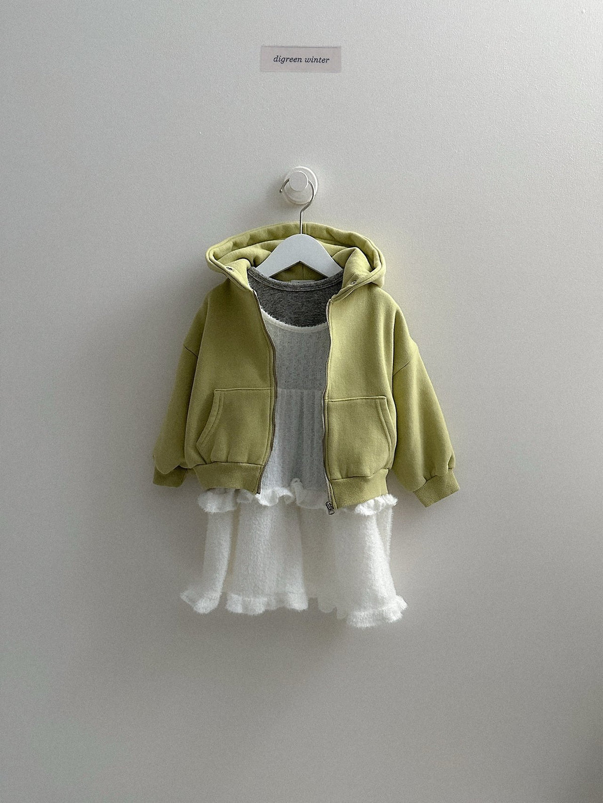 《予約》Riffle Dress / digreen