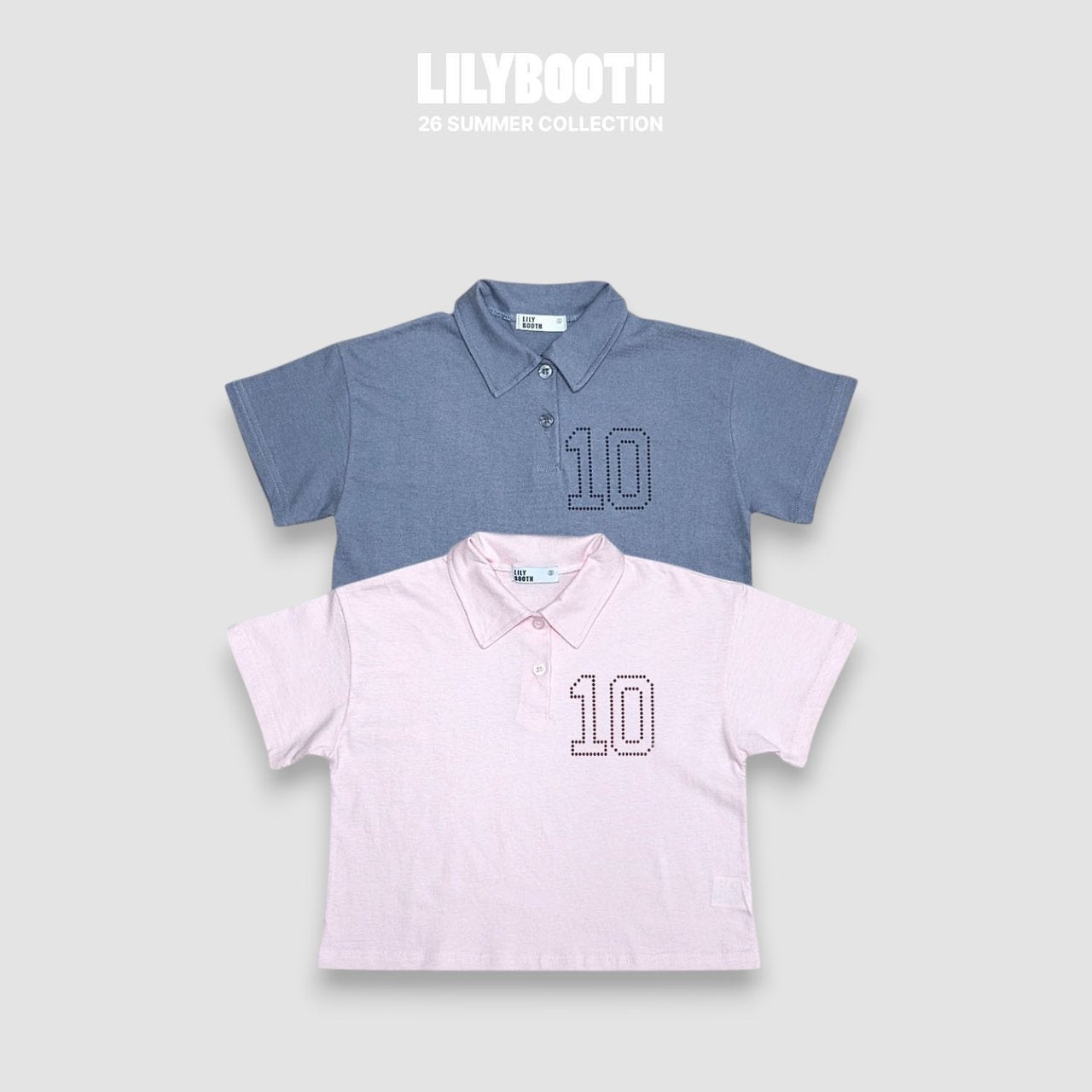 《予約》Ten Collar Tee / LILY BOOTH