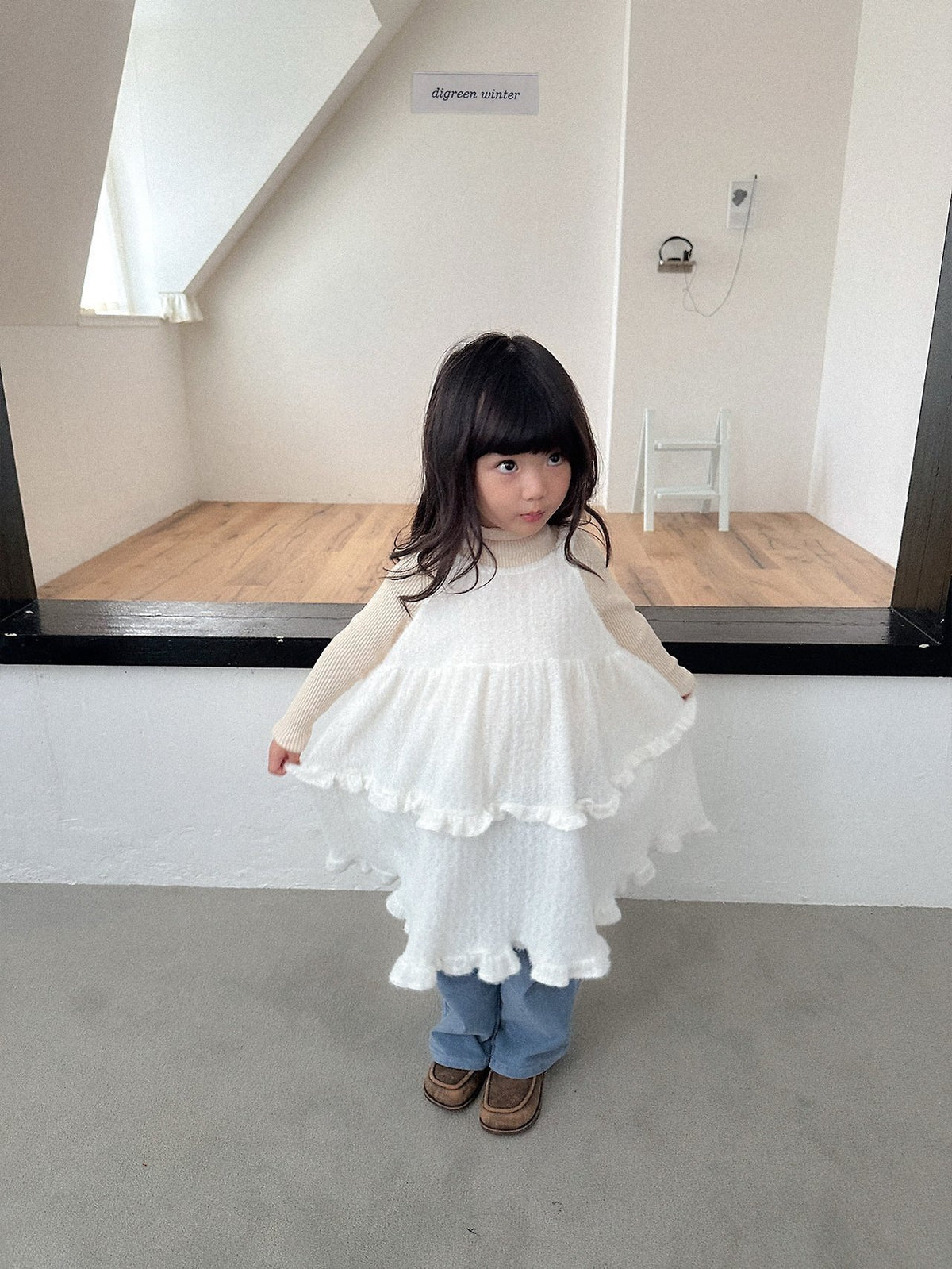 《予約》Riffle Dress / digreen