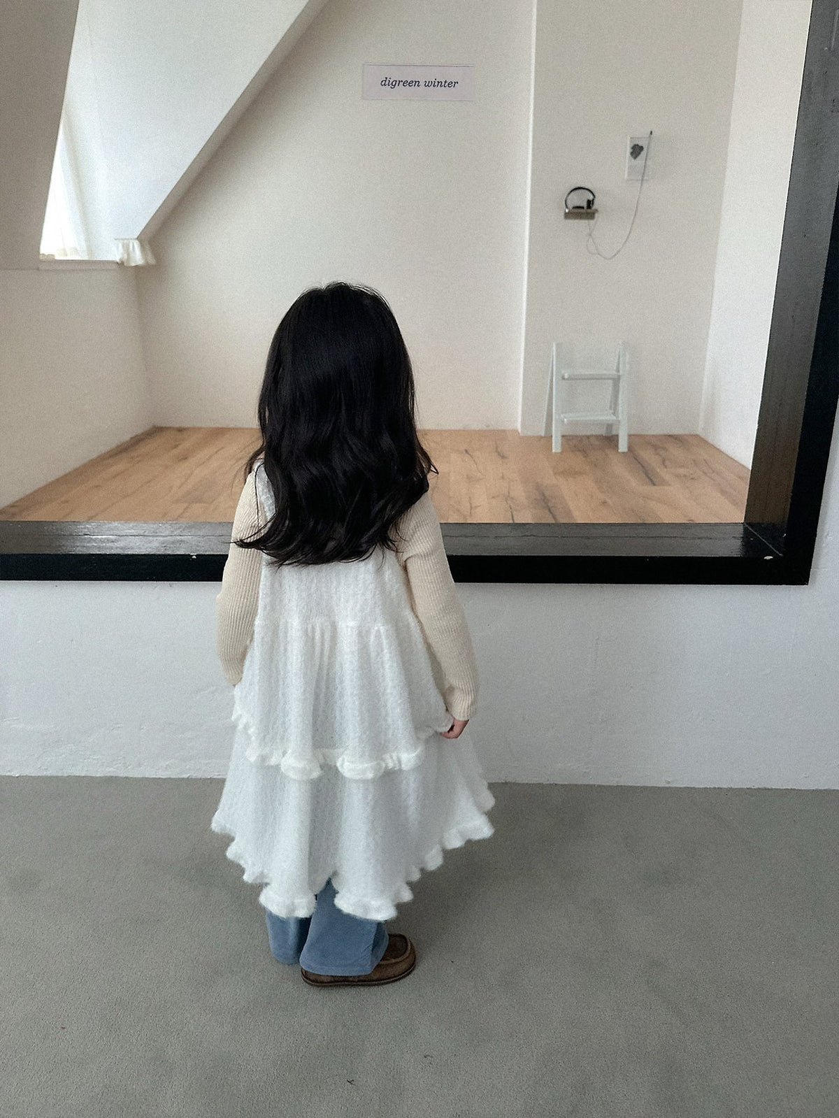 《予約》Riffle Dress / digreen