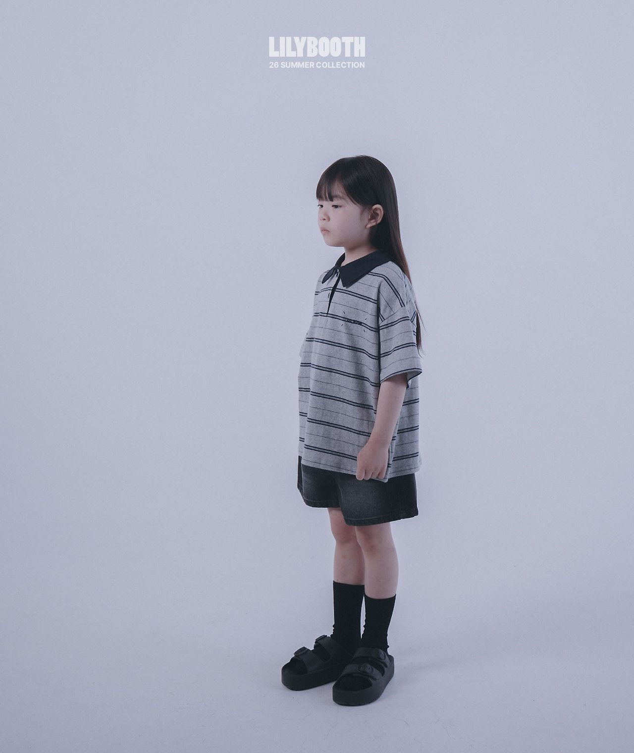 《予約》Martin Collar Tee / LILY BOOTH