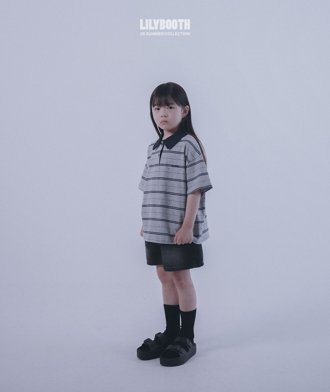 《予約》Martin Collar Tee / LILY BOOTH